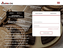 Tablet Screenshot of hagamoscine.com